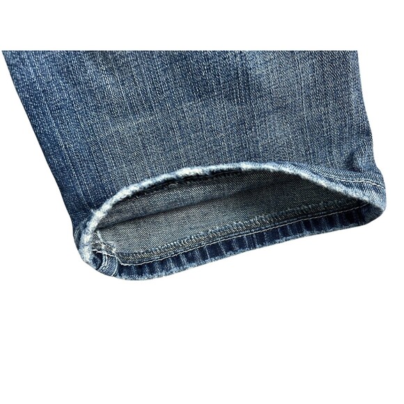 Buckle BKE Sabrina Boot Leg Jeans Size 28 (actual 32 x 29) Lowrise Distressed - Picture 9 of 13